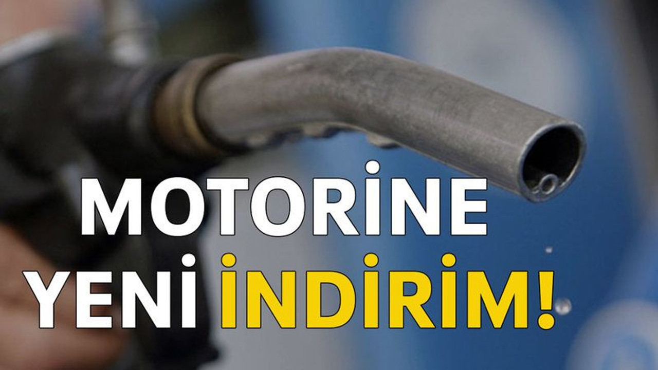 Motorine yeni indirim!